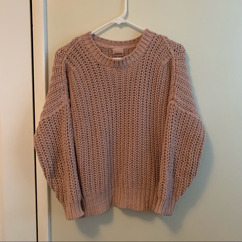 Babaa jumper no. 18 Plum Blossom